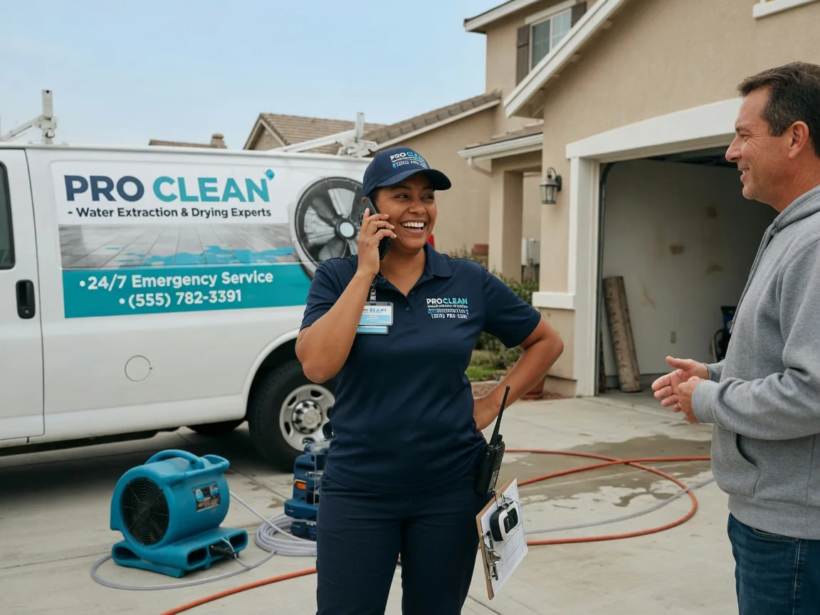Water Extraction & Drying Napa, CA FAQs